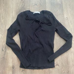 🌟bundle only🌟 ZARA black long sleeve